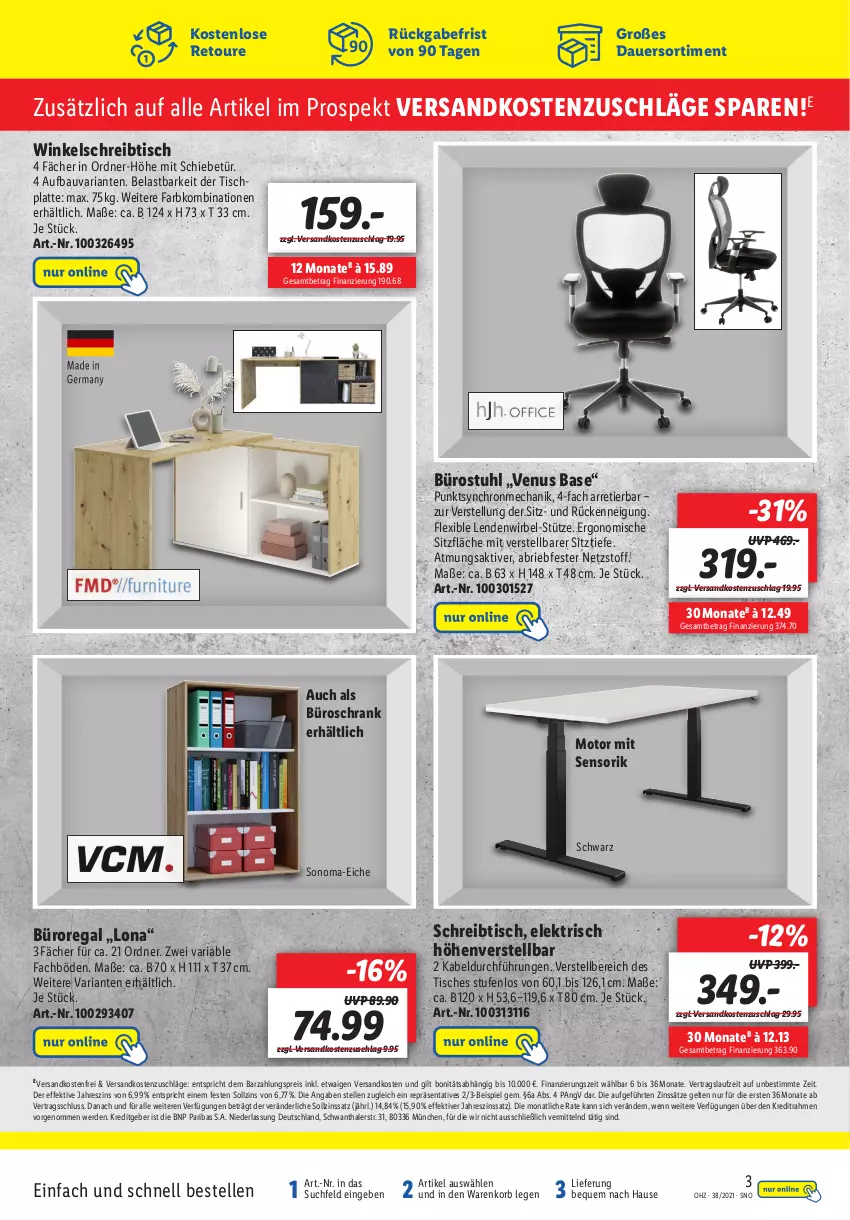 Aktueller Prospekt Lidl - Onlineshop-Highlights der Woche - von 20.09 bis 26.09.2021 - strona 3