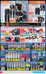 Gazetka promocyjna Norma - Norma - Gazetka - ważna od 31.07 do 31.07.2023 - strona 14 - produkty: angebot, angebote, Arbeitsleuchte, auto, batterie, batterien, Bau, baumwolle, Bebe, edelstahl, eis, elle, felgen, Felgenreiniger, Garten, gin, gsw, hose, Kette, kissen, kraft, Kurzschaftsocken, lack, Lampe, Laufen, lebensmittel, Leuchte, leuchten, LG, mikrofaser, Mikrofasertücher, ndk, orange, Pflegespray, reiniger, reis, Ria, Rückenkissen, Schal, Scheibenreiniger, schlauch, Schütze, sekt, shorts, sitzkissen, socken, spachtel, Spezi, Spiele, steckdose, stifte, Tasche, taschen, taschenlampe, tee, Ti, tisch, tücher, usb, wolle, ZTE