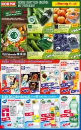 Gazetka promocyjna Norma - Norma - Gazetka - ważna od 31.07 do 31.07.2023 - strona 8 - produkty: Alwa, apfel, aprikose, aprikosen, auer, Bau, Bauer, beere, beeren, bio, Clin, disney, eis, elle, erde, erfrischungsgetränk, flasche, früchte, getränk, getränke, gin, gurke, gurken, haselnuss, heidelbeere, heidelbeeren, himbeer, himbeere, joghur, joghurt, knoblauch, kokos, LG, limette, mac, mandel, melone, Mett, milka, mineralwasser, Mineralwasser Classic, nuss, obst, Obst und Gemüse, pfirsich, recyclingmaterial, reis, Ria, sac, Schal, Schale, schoko, schokolade, spider-man, stieleis, tee, Ti, tiefpreis, und gemüse, wasser, wassermelone, Weiße Schokolade, zitrone, zucchini