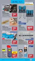 Gazetka promocyjna Aldi Nord - Von Montag - Gazetka - ważna od 19.07 do 19.07.2025 - strona 17 - produkty: aldi, Anhänger, dell, eis, Elan, elle, fenster, gin, Holz, kraft, leine, LG, Mode, quad, reifen, Reinigung, Ria, riegel, schrauben, Schraubendreher, Ti, tisch, Universal-Klettbinder, wandhalterung, werkzeug, ZTE
