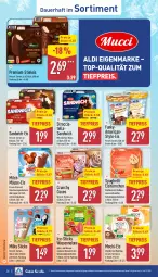 Gazetka promocyjna Aldi Nord - Von Montag - Gazetka - ważna od 19.07 do 19.07.2025 - strona 26 - produkty: ACC, aldi, apfel, auer, aus der tiefkühlung, Becher, eis, haselnuss, hörnchen, keks, mac, melone, melonen, milch, Mochi, nuss, reis, sandwich, sauce, schoko, schokolade, schokoladen, spaghetti, stieleis, Ti, tiefpreis, vanille, vollmilch, wasser, wassereis, wassermelone, wassermelonen, ZTE