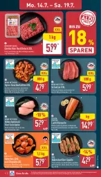 Gazetka promocyjna Aldi Nord - Von Montag - Gazetka - ważna od 19.07 do 19.07.2025 - strona 4 - produkty: braten, brustfilet, eis, ente, filet, filets, fleisch, geschnetzeltes, gewürz, grill, gyros, hackfleisch, hähnchenbrust, hähnchenbrustfilet, küche, Küchen, lachs, lachsfilet, lachsfilets, latte, Ofen, rind, rwe, schinken, schnitzel, schwein, schwein und rind, schweine, Ti, tisch, vom schwein und rind, wein, weine, Zelt