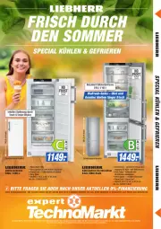 Gazetka promocyjna Expert Technomarkt - Prospekte - Gazetka - ważna od 29.06 do 29.06.2022 - strona 11 - produkty: abholpreise, alle preise sind abholpreise, bio, eis, elle, gefrierschrank, LG, obst, Obst und Gemüse, reis, Ria, rwe, Schrank, Ti, und gemüse