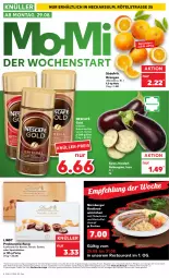 Gazetka promocyjna Kaufland - Spezielle Angebote - Gazetka - ważna od 31.08 do 31.08.2022 - strona 8 - produkty: angebot, angebote, aubergine, Berger, bohne, bohnen, bohnenkaffee, eis, erde, gin, kaffee, kartoffel, Kraut, lindt, löslicher bohnenkaffee, navelina, Nescafé, nescafé gold, nürnberger, orange, orangen, pralinen, reis, saft, Spezi, Ti, würstchen, ZTE