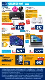 Gazetka promocyjna AldiSud - NÄCHSTE WOCHE - Gazetka - ważna od 01.07 do 01.07.2023 - strona 42 - produkty: adapter, aldi, aldi talk, alle artikel ohne dekoration, auto, Betriebssystem, Cif, dekoration, deo, drucker, dvb, dvb-s2, DVB-T, dvb-t2 hd, dvd, eis, elle, epson, erde, flasche, Full HD TV, gin, hardware, hd triple tuner, HDMI, Intel, kamera, Kameras, lenovo, Liege, medion, motorola, ndk, notebook, reis, rel, ring, Router, rwe, Signal, Software, ssd, teller, Ti, Tiere, tisch, tuner, usb, versandkostenfrei, ZTE