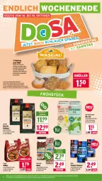 Gazetka promocyjna Wasgau - Gazetka - ważna od 18.10 do 18.10.2025 - strona 24 - produkty: angebot, angebote, auer, Bad, ball, bio, bohne, bohnen, brötchen, eis, elle, jacobs, kölln, müsli, reis, rewe bio, rwe, tee, Ti, weck