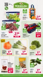 Gazetka promocyjna Wasgau - Gazetka - ważna od 18.10 do 18.10.2025 - strona 8 - produkty: angebot, angebote, auer, Berger, beutel, eis, Kürbis, mandarine, mandarinen, nuss, obst, reis, salat, Schal, Schale, seeberger, tafeläpfel, Ti, trauben, walnuss, walnusskerne, zucchini