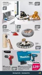 Gazetka promocyjna Netto - Woche 39 - Gazetka - ważna od 01.10 do 01.10.2022 - strona 11 - produkty: akku, Akku-Schlagbohrschrauber, Atrix, bett, Bohrschrauber, eis, ente, HP, Knödel, koffer, kraft, ladegerät, li-ion-akku, Liege, Makita, Meisenknödel, Ria, schnellladegerät, Sport, Tapete, Tapeten, Ti