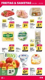 Gazetka promocyjna Netto - Woche 39 - Gazetka - ważna od 01.10 do 01.10.2022 - strona 26 - produkty: bio, braten, bresso, butter, eier, eis, frischkäse, géramont, gin, grill, irische butter, Käse, kerrygold, milch, milchreis, Müller, reis, schwein, schweine, schweinenacken, Spezi, weidemilch, wein, weine