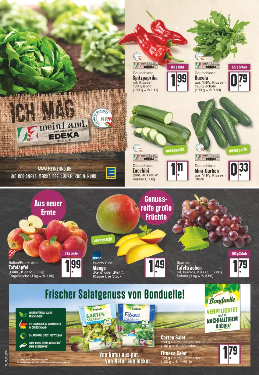 Aktueller Prospekt Edeka - Angebote der Woche - von 23.08 bis 28.08.2021 - strona 10