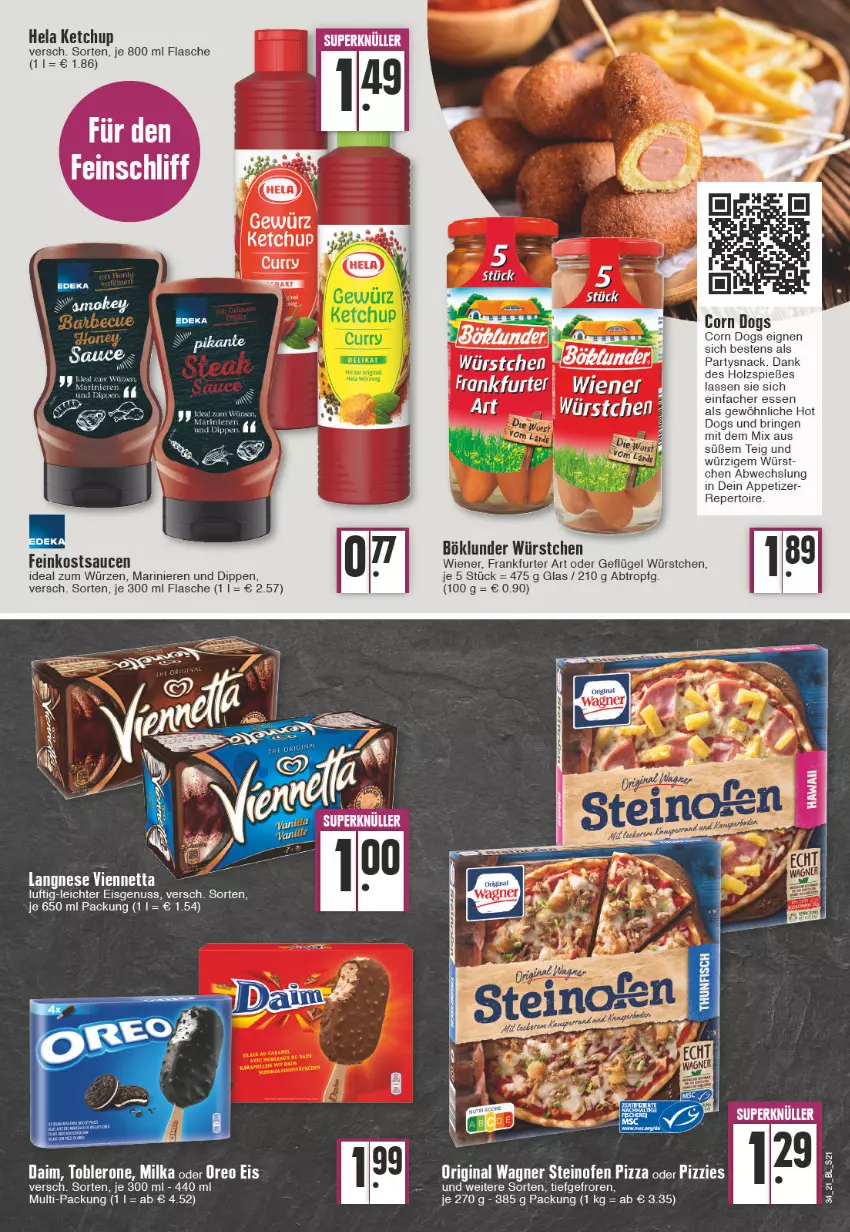 Aktueller Prospekt Edeka - Angebote der Woche - von 23.08 bis 28.08.2021 - strona 21