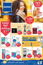 Gazetka promocyjna Budni - Prospekte - Gazetka - ważna od 15.10 do 15.10.2022 - strona 1 - produkty: angebot, angebote, Brufen, bürste, bürsten, carefree, colgate, creme, decke, Eau de parfum, eis, elle, erde, gutschein, hafer, LG, Maske, natur, Otto kern, parfum, reis, slip, slipeinlagen, somat, teller, Ti, vita, windeln, zahncreme, ZTE