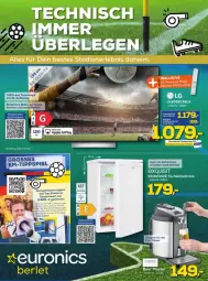 Gazetka promocyjna Euronics - Prospekte - Gazetka - ważna od 28.06 do 28.06.2024 - strona 1 - produkty: eis, kühlschrank, Meister, reis, Schrank, Ti, tisch, top-preis