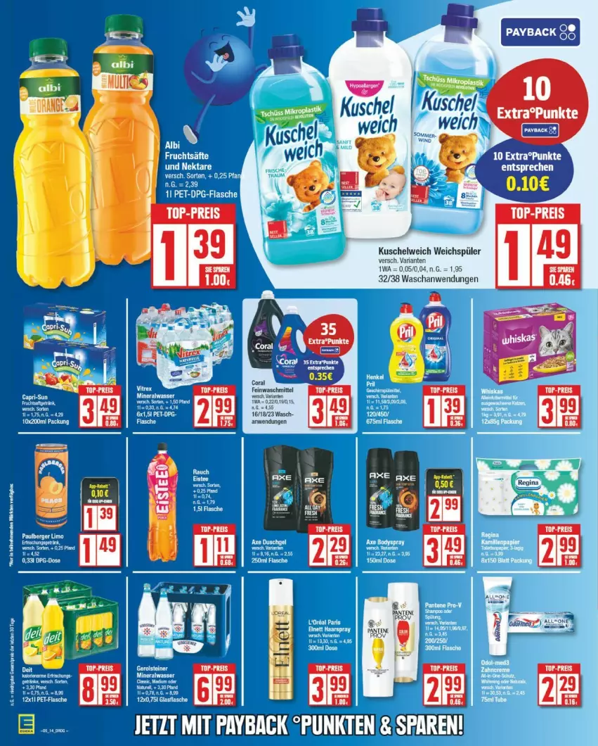 Aktueller Prospekt Edeka - Prospekte - von 27.01 bis 01.02.2025 - strona 18 - produkty: eis, Kuschelweich, reis, rel, Ria, top-preis, weichspüler