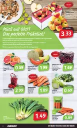 Gazetka promocyjna Markant - Prospekte - Gazetka - ważna od 11.03 do 11.03.2023 - strona 4 - produkty: beutel, bio, eimer, eis, galiamelone, gutes essen, kohlrabi, melone, melonen, möhren, Schal, Schale, snack, speisemöhren, tafeltrauben, Ti, tomate, tomaten, trauben