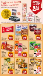 Gazetka promocyjna Rewe - Prospekte - Gazetka - ważna od 13.04 do 13.04.2024 - strona 14 - produkty: basmati, Becher, Brei, coupon, creme, cremesuppe, croutons, delikatess sauce, Dr. Oetker, eis, ferrero, giotto, gutschein, haselnuss, hollandaise, kartoffel, kartoffelbrei, kitkat, knorr, konfitüre, lorenz, maggi, mit röstzwiebeln, müsli, nestlé, nudel, nudeln, nuss, oryza, raffaello, reis, risotto, röstzwiebeln, salat, saltletts, sauce, sauce hollandaise, spargel, suppe, terrine, Ti, vita, vitalis, vitalis müsli, zwiebel, zwiebeln