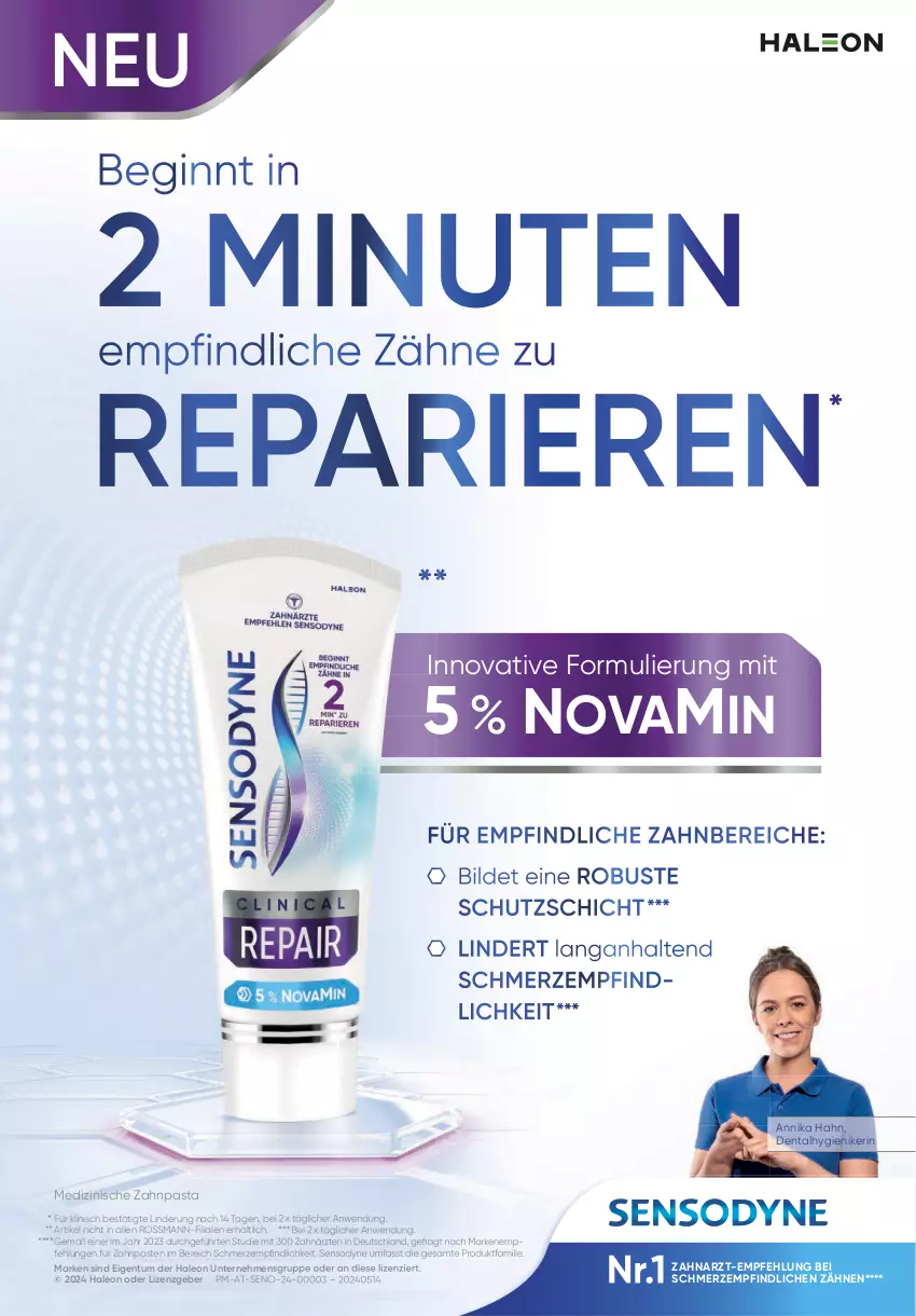 Aktueller Prospekt Rossmann - Prospekte - von 01.11 bis 30.11.2024 - strona 17 - produkty: gin, Nike, pasta, sensodyne, Ti, zahnpasta, ZTE