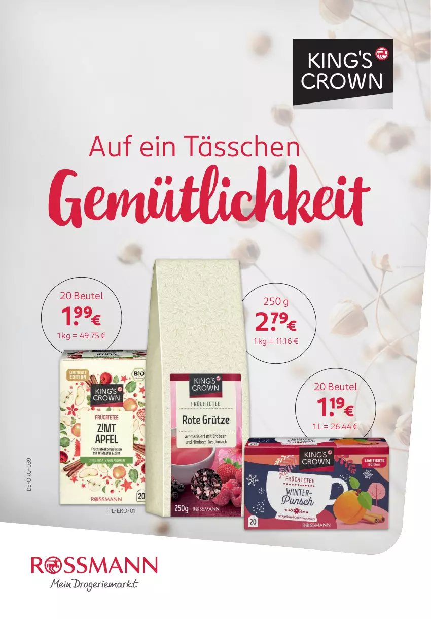 Aktueller Prospekt Rossmann - Prospekte - von 01.11 bis 30.11.2024 - strona 31 - produkty: beutel