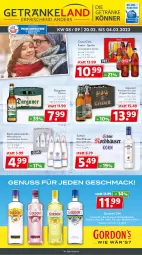Gazetka promocyjna Getraenkeland - Gazetka - ważna od 04.03 do 04.03.2023 - strona 1 - produkty: Alwa, Bad, Bad Liebenwerda, bestpreis, bier, coca-cola, cola, eis, Elan, fanta, flasche, Gessner, gin, gordon, gordons, korn, mineralwasser, pils, pilsener, premium pils, reis, sprite, wasser