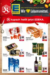 Gazetka promocyjna Kupsch - Angebote der Woche - Gazetka - ważna od 14.05 do 14.05.2022 - strona 1 - produkty: Becher, bohne, bohnen, bohnenkaffee, deka, eis, emmentaler, flasche, Geflügel, haltbare milch, jacobs, jacobs krönung, kaffee, Käse, löslicher bohnenkaffee, milch, mövenpick, mövenpick eis, natur, pflaume, pflaumen, Pflaumen-Tomaten, Ti, tomate, tomaten, weihenstephan, wiener, wiener würstchen, würstchen