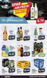 Gazetka promocyjna Markant - Prospekte - Gazetka - ważna od 27.08 do 27.08.2022 - strona 10 - produkty: Alwa, apfel, apfelsaft, aqua, aquavit, beutel, Cap, eis, flasche, frucht, fruchtsäfte, gutes essen, irish whiskey, jameson, limo, limonade, mariacron, mineralwasser, natur, orange, orangen, pils, pilsener, reis, Ria, saft, säfte, sinalco, Ti, trauben, wasser, wein, weinbrand, weine, whiskey, ZTE