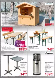 Gazetka promocyjna Selgros - Nonfood - Gazetka - ważna od 02.11 do 02.11.2022 - strona 26 - produkty: auer, Bank, Bau, Bistrotisch, eis, flasche, garnitur, Garten, Holz, lack, rückenlehne, rwe, sattel, Sitzhöhe, Ti, tisch, Zelt