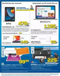 Gazetka promocyjna Euronics - Prospekte - Gazetka - ważna od 13.07 do 13.07.2022 - strona 14 - produkty: adapter, Apple, Apple Pencil, batterie, bio, consors finanz, Datteln, decke, eis, elle, epson, frontkamera, ipad, kamera, LG, mac, macbook, macbook pro, reis, ring, rum, Surf, Ti, usb, Yo