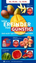 Gazetka promocyjna AldiSud - NÄCHSTE WOCHE - Gazetka - ważna od 10.06 do 10.06.2023 - strona 3 - produkty: aldi, eis, kracher, mango, melone, nuss, pfirsich, pfirsiche, plattpfirsiche, reis, Ti, wasser, wassermelone