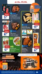 Gazetka promocyjna AldiSud - NÄCHSTE WOCHE - Gazetka - ważna od 10.06 do 10.06.2023 - strona 6 - produkty: aldi, bio, brustfilet, decke, eis, entrecôte, erde, filet, fleisch, gewinnspiel, grill, grill-lachs, hähnchen-brustfilet, je 250-g-packung, knoblauch, lachs, Nackensteak, nackensteaks, paprika, pfeffer, reis, rind, rum, rumpsteak, schwein, sim, steak, steaks, Ti, wein