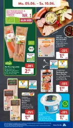 Gazetka promocyjna AldiSud - NÄCHSTE WOCHE - Gazetka - ważna od 10.06 do 10.06.2023 - strona 8 - produkty: aldi, alle artikel ohne dekoration, bacon, Bau, Becher, bio, brustfilet, dekoration, eis, elle, filet, fleisch, fleisch in selbstbedienung, fleischwurst, frischkäse, gurke, gurken, Käse, nuss, paprika, pute, putenbrust, putenbrustfilet, reifen, reis, Speck, Spezi, Ti, truthahn, wurst, zaziki, ZTE