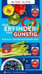 Gazetka promocyjna AldiSud - NÄCHSTE WOCHE - Gazetka - ważna od 21.10 do 21.10.2023 - strona 4 - produkty: aldi, beere, beeren, eis, elle, heidelbeere, heidelbeeren, kracher, paprika, reis, Schal, Schale, stauden, Ti