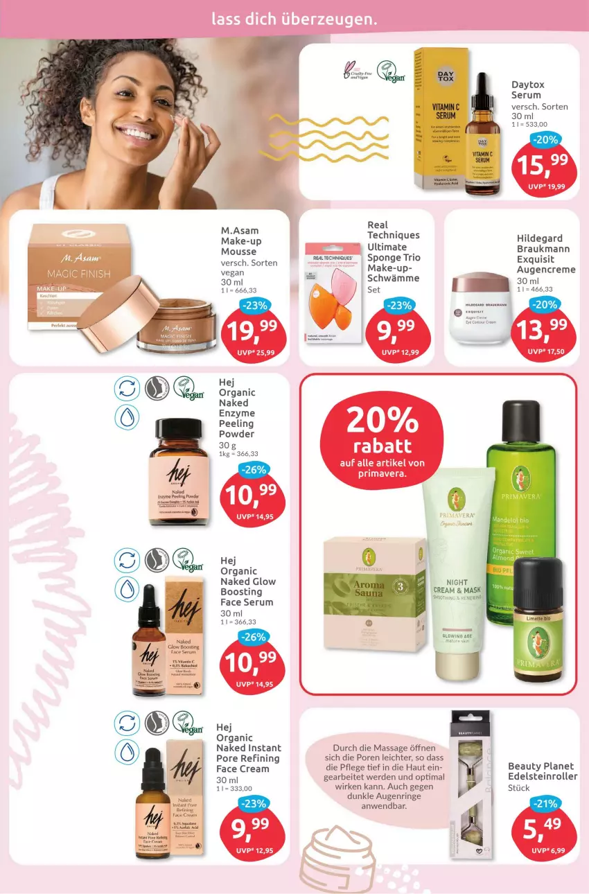 Aktueller Prospekt Budni - Prospekte - von 17.10 bis 22.10.2022 - strona 9 - produkty: creme, erde, Finish, Make-up, mousse, Peeling, rel, ring, Roller, rum, Serum, Ti