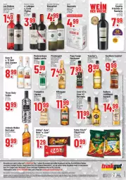 Gazetka promocyjna Trinkgut - Gazetka - ważna od 28.01 do 28.01.2023 - strona 4 - produkty: Aalborg, angebot, angebote, angebotspreis, Bad, bag-in-box, beef, blended scotch, blended scotch whisky, Brei, chips, chipsfrisch, cola, deka, deutschlandcard, eis, elle, erde, fisch, fische, flasche, frangelico, funny-frisch, johnnie walker, Jubiläums, kilbeggan, kitkat, LG, licor, licor 43, lieferservice, lion, liqueur, moskovskaya, reis, Ria, rum, scotch, scotch whisky, Southern Comfort, telefon, tempranillo, Ti, uhr, vodka, wein, whisky