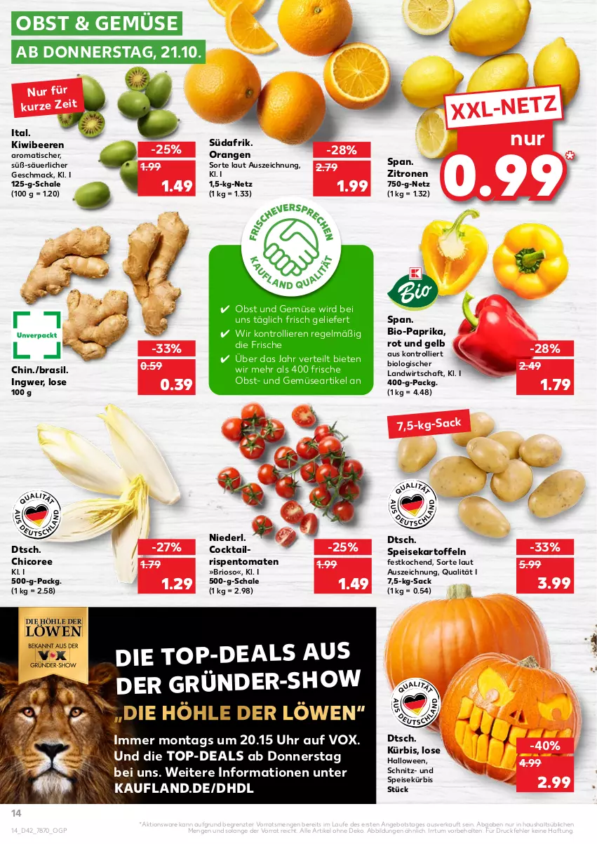 Aktueller Prospekt Kaufland - von 21.10 bis 27.10.2021 - strona 14