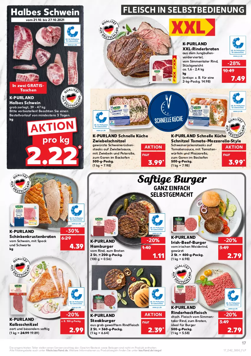 Aktueller Prospekt Kaufland - von 21.10 bis 27.10.2021 - strona 17