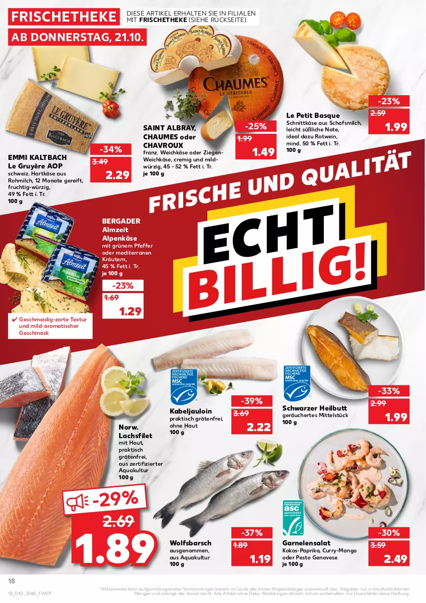 Aktueller Prospekt Kaufland - von 21.10 bis 27.10.2021 - strona 18