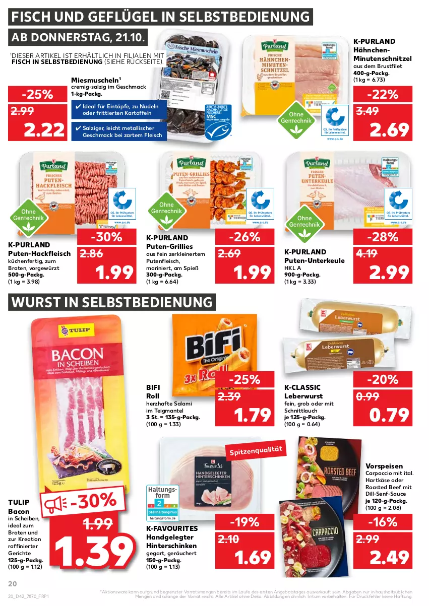 Aktueller Prospekt Kaufland - von 21.10 bis 27.10.2021 - strona 20