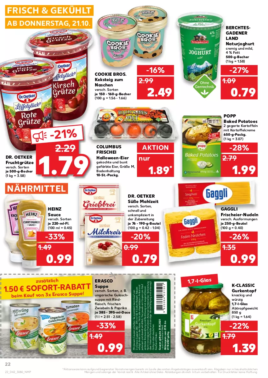 Aktueller Prospekt Kaufland - von 21.10 bis 27.10.2021 - strona 22