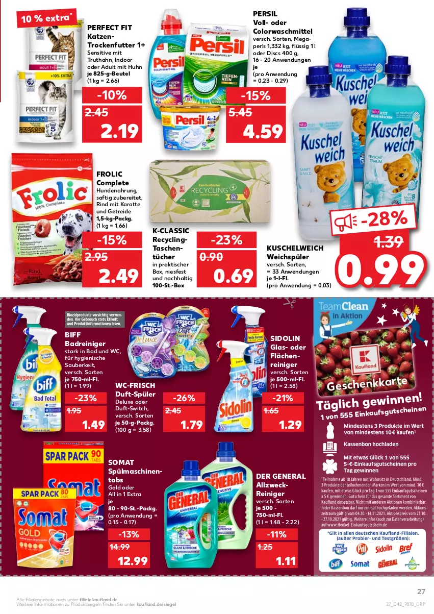 Aktueller Prospekt Kaufland - von 21.10 bis 27.10.2021 - strona 27