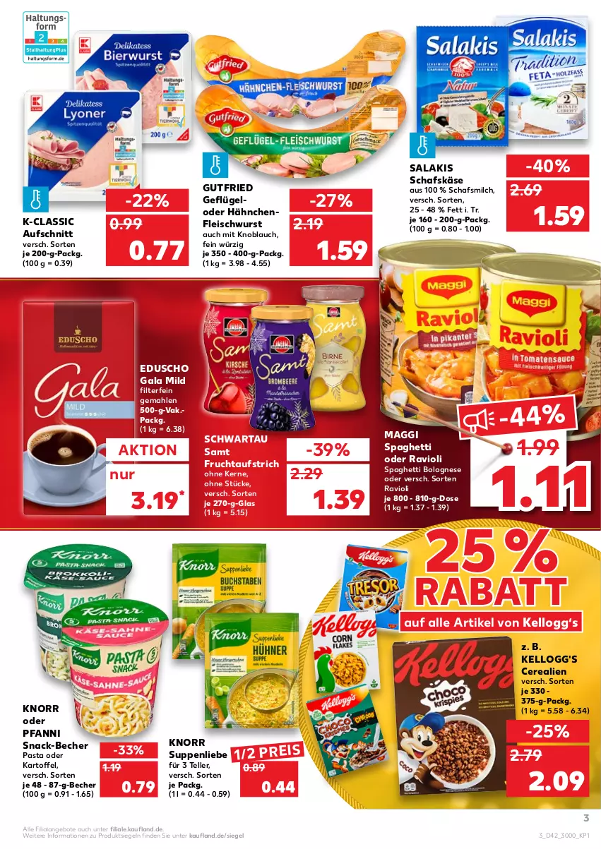 Aktueller Prospekt Kaufland - von 21.10 bis 27.10.2021 - strona 3