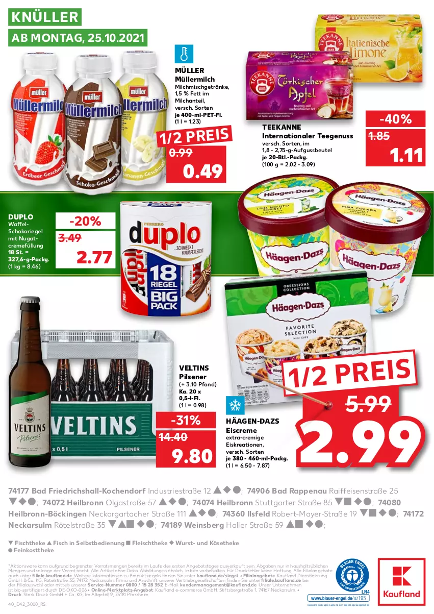 Aktueller Prospekt Kaufland - von 21.10 bis 27.10.2021 - strona 40