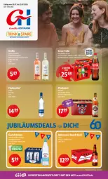 Gazetka promocyjna Getraenke Hoffmann - Prospekte - Gazetka - ważna od 25.07 do 25.07.2026 - strona 1 - produkty: Alwa, angebot, angebote, bier, cabernet, cabernet sauvignon, chardonnay, coca-cola, cola, eis, gallo, gerolsteine, gerolsteiner, Heu, Jubiläums, mineralwasser, natürliches mineralwasser, Paula, paulaner, reis, sauvignon, steiner, Ti, vodka, wasser