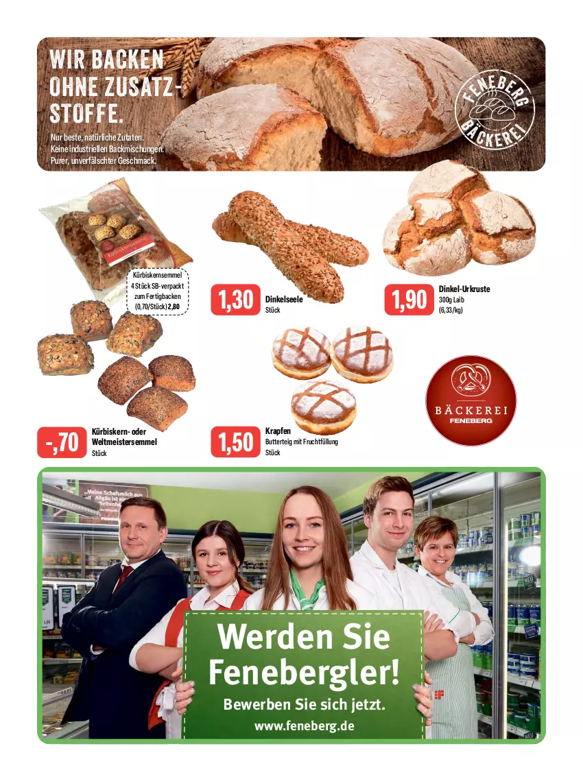 Aktueller Prospekt Feneberg - Prospekte - von 28.12 bis 30.12.2023 - strona 5 - produkty: backmischung, Backmischungen, butter, eis, elle, erde, frucht, Kürbis, mac, Meister, mit frucht, Semmel, Ti