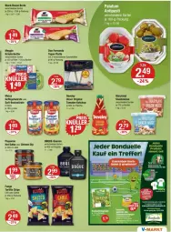 Gazetka promocyjna Vmarkt - Prospekte - Gazetka - ważna od 12.06 do 12.06.2024 - strona 13 - produkty: Becher, bonduelle, brot, butter, chili, chips, develey, eis, elle, flasche, Geflügel, gin, je 500-ml-flasche, ketchup, kräuter, kräuterbutter, latte, mac, meggle, meica, Nike, saft, Salsa, sauce, saucen, snack, Spezi, Tapas, Ti, tomate, tomaten, tomaten ketchup, tortilla, Tortilla Chips, würstchen