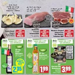 Gazetka promocyjna Hit - Prospekte - Gazetka - ważna od 16.04 do 16.04.2022 - strona 15 - produkty: aceto, aceto balsamico, aust, Austern, balsam, balsamico, bio, eis, elle, filet, flasche, fleisch, gewürz, gin, Kette, medaillons, montorsi, Muskatnuss, natur, nuss, pilze, reis, schinken, schwein, schweine, schweinefilet, Ti, wein, weine