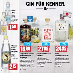 Gazetka promocyjna Hit - Prospekte - Gazetka - ważna od 16.04 do 16.04.2022 - strona 30 - produkty: aktionspreis, alkohol, Blüte, dry gin, eis, elle, flasche, frucht, getränk, getränke, gin, kirsch, kräuter, mac, Mixgetränk, pfeffer, reis, rum, tee, teller, thomas henry, Ti, Yo