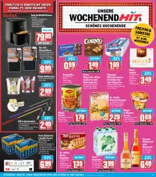 Gazetka promocyjna Hit - Wochenprospekt - Gazetka - ważna od 08.11 do 08.11.2025 - strona 15 - produkty: auto, backmischung, Backmischungen, baguette, batterie, batterien, Becher, Bistro Baguette, chantré, corny, Dr. Oetker, Duftkerze, eis, elle, ente, flasche, fritteuse, Glade, hafer, haselnuss, Heißluftfritteuse, hose, kerze, knoppers, kraft, laterne, led-licht, Leuchte, leuchten, longlife, maggi, mariacron, merci, milch, natur, nuss, Rauch, ravioli, reis, rel, Ria, riegel, rum, sandwich, schnitten, schogetten, spielzeug, Strumpfhose, tefal, terrine, Ti, Tiere, tisch, touchscreen, varta, volvic, wein, weinbrand, ZTE