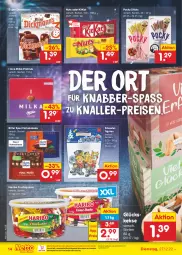 Gazetka promocyjna Netto Marken-Discount - Filial-Angebote - Gazetka - ważna od 31.12 do 31.12.2022 - strona 14 - produkty: bestpreis, eis, frucht, fruchtgummi, haribo, kakao, keks, kekse, kitkat, milka, ndk, nuss, reis, ritter, ritter sport, schoko, schokolade, Sport, Ti