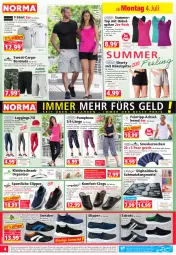 Gazetka promocyjna Norma - Norma - Gazetka - ważna od 11.07 do 11.07.2022 - strona 4 - produkty: achselhemd, aqua, asti, Bau, baumwolle, Bebe, bermuda, blume, braun, Brei, bügel, bürste, Clogs, decksohle, dell, eis, Elan, elle, erde, gin, hemd, Holz, hose, Hylo, kleid, kleider, kleiderbügel, kleiderschrank, Kugel, lack, leggings, Mode, ndk, reine baumwolle, reis, Ria, ring, Sabots, schmutzfangmatte, Schrank, shirt, shorty, slip, Slipper, sneaker, sneakersocken, socken, Spiele, Sport, T-Shirt, Tasche, taschen, Ti, tisch, wolle