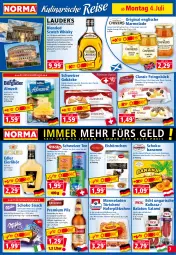 Gazetka promocyjna Norma - Norma - Gazetka - ważna od 11.07 do 11.07.2022 - strona 7 - produkty: alpenmilch, Balaton, banane, bananen, beere, bier, Biere, blended scotch, blended scotch whisky, bourbon, brombeere, caramel, cin, creme, eier, eierlikör, eis, flasche, frucht, Fruchtmark, gin, ginger, hafer, himbeer, himbeere, honig, hörnchen, karamell, kokos, kräuter, kühlregal, Lagerbier, Lätzche, likör, mandel, marmelade, milch, mit frucht, nuss, orange, pils, premium pils, Premiumbier, regal, rezept, salami, sanddorn, schoko, Schokobananen, schokolade, scotch, scotch whisky, snack, tee, Ti, Törtchen, whisky